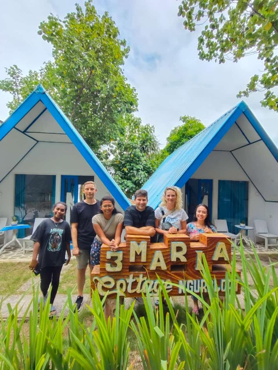 Tria Maria Cottage Ngurbloat ภายนอก รูปภาพ